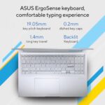 ASUS Vivobook 16, Intel Core i7-12700H, 16GB DDR4, 512GB SSD, WUXGA 1610 60Hz, 16"/40.64cm, Windows 11, MS Office 2021, Transparent Silver, 1.88KG, X1605ZAC-MB741WS, Intel Iris Xe Graphics Laptop : : Electronics - Image 7