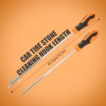 2-in-1 Tyre Cleaning Hook with Built-In Screwdriver | Car Tire Stone Remover Tool | Stainless Steel Tyre Groove Cleaner with Rubber Grip for Bikes, Trucks, SUVs  : Car & Motorbike - Image 5