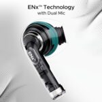 boAt Airdopes Joy, 35Hrs Battery, Fast Charge, IWP Tech, Low Latency, 2Mic ENx, Type-C Port, v5.3 Bluetooth Earbuds, TWS Ear Buds Wireless Earphones with mic(Dark Cyan)  : Electronics - Image 4