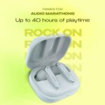 Noise Buds N1 in-Ear True Wireless Earbuds with Chrome Finish, 40H of Playtime, Quad Mic with ENC, Ultra Low Latency(Up to 40 Ms), Instacharge(10 Min=120 Min), BT V5.3(Ice Blue)  : Electronics - Image 4