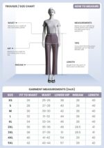 Buy GRECIILOOKS High Waist Trousers for Women – Flared Korean Style Formal Pants | Elegant Workwear for Office, College & Events Green - Image 6