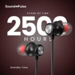 OOGE Tune 15 Wireless Neckband (Black) Bluetooth 5.3, Type-C Fast Charging, 2500h Standby, Magnetic Earbuds, Deep Bass Audio, Lightweight & Comfortable Fit, Sweatproof in-Ear Headphones  : Electronics - Image 8