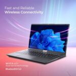 Acer Aspire 3, 13th Gen, Intel Core i5-1334U Processor Laptop with 35.56 cm (14") FHD LED-Backlit IPS Display (16GB RAM/512GB SSD/Intel Graphics/Win11Home) A324-53 Backlit Keyboard Steel Gray 1.45KG  : Electronics - Image 7