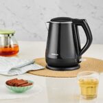 Havells Aqua Plus Electric Kettle 1.2 Litre, 1250 Watt | 304 Stainless Steel Inner Body | Cool Touch Body | Auto Shut-Off |Wider Mouth| 2 Year Warranty (Black)  : Home & Kitchen - Image 10
