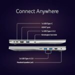 Acer[SmartChoice Aspire Lite 12thGen Intel Core i5-12450H Premium Laptop(Win11Home/16GB RAM/512GB SSD/IntelUHD Graphics/MSO)AL15-52H, 39.62cm(15.6") FHD IPS Display,Backlit Keyboard,Pure Silver, 1.7KG  : Electronics - Image 6