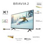 Sony 164 cm (65 inches) BRAVIA 2 4K Ultra HD Smart LED Google TV K-65S25B (Black)  : Electronics - Image 3