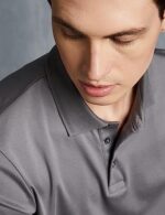 Buy Symbol Premium Men's Cotton Super Soft Classic Polo T-Shirt Regular Fit (Syp-A22-Pl-01_Grey_M) - Image 4