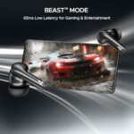 boAt Airdopes 141 Pro Buds, 13mm Drivers, Metallic Finish, 60HRS Battery, 4Mics ENx, Fast Charge, IPX5, v5.3 Bluetooth TWS in Ear Earbuds Wireless Earphones with mic (Obsidian Black)  : Electronics - Image 11