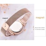 Acnos Premium Analogue Women's Rose-Gold Magnet Watch With Rosegold Bracelet With Gift Box - Metal  : Fashion - Image 8