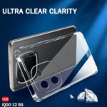 Solimo Basic Case for iqoo 12 5g (Silicone_Clear)  : Electronics - Image 4