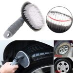 AllExtreme EXCTCB1 T-Type Car Tyre Cleaning Brush Scrubber with Antislip Handle Multi-Functional SUV Tire Wheel Rim Hub Washing Cleaner  : Car & Motorbike - Image 2