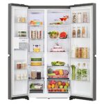 LG 655 L Frost-Free Smart Inverter Double Door Side-By-Side Refrigerator (GL-B257HDSY, Dazzle Steel, Express Freeze | Multi Air-Flow)  : Garden & Outdoors - Image 18