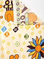 Home Sizzler 144 TC Microfibre Kid's Giraffe Double Bedsheet with 2 King Size Pillow Covers (Yellow)  : Home & Kitchen - Image 5