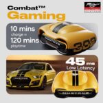 GOBOULT Mustang Torq Wireless in Ear Earbuds with 60H Playtime, App Support, Quad Mic ENC, 45ms Low Latency, 13mm Driver, Breathing LEDs,Touch Controls, Made in India, IPX5, Ear buds Wireless (Yellow)  : Electronics - Image 7