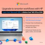 HP 15, 13th Gen Intel Core i5-1335U Laptop (16GB DDR4,512GB SSD) Anti-Glare, Micro-edge,15.6''/39.6cm, FHD, Win11,M365,Office24, Silver,1.59kg, Iris Xe Graphics, FHD Camera w/privacy shutter, fd0577TU  : Electronics - Image 7