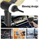 BUZON Powerful 3-in-1 Vacuum Cleaner for Car & Home – Compact, Cordless, Wet & Dry, Blower Function, Mini & Portable for Sofa, Dust, and Deep Cleaning - Bike and Sofa, Portable Vacuum Cleaner for car  : Car & Motorbike - Image 3