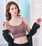 Buy HIRRNIK Women Cotton Padded Bra Combo Bra Pack Of 3 Pis (Free Size Fit Up To (30-36), Multicolor) - Image 9