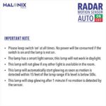 Halonix 10W Radar motion sensor Led Bulb, Auto on-Auto off, Pack of 1, White   - Image 7