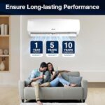 Voltas 1.5 Ton 3 Star, Fixed Speed Split AC (Copper, LED Display, Anti-dust Filter, 183 Vectra Elegant, White)  : Home & Kitchen - Image 8