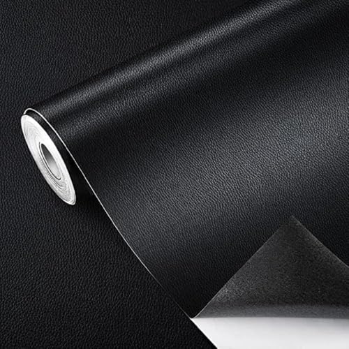 517OyFjG9zL.jpg Black Self-Adhesive Leather Repair Patch (30 x 60cm) – Waterproof & Anti-Scratch Genuine Leather Patch for Sofas, Couches, Car Seats, Furniture, Handbags & Jackets – Durable DIY Upholstery Repair Tape : Car & Motorbike - Image 1