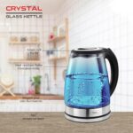 Pigeon by Stovekraft Crystal Glass Electric Kettle 1.8 litre with LED Illumination, Heat Resistant Pyrex 1500 Watt  : Home & Kitchen - Image 3
