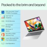 HP 15, 13th Gen Intel Core i7-1355U (16GB DDR4, 512GB SSD) FHD, Anti-Glare, 15.6’’/39.6cm, Win11, M365(1yr)* Office 24, Silver, 1.59kg, Iris Xe, FHD Camera w/Shutter, Backlit Laptop fd0468tu/fd0515tu  : Electronics - Image 3