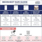 Urban Space 100% Cotton Floral Bedsheet for King Bed, Serene 200 TC Bedsheet King Size Bed Cotton with 2 Pillow Cover (108 x 108 inches, Majestic Aqua)  : Home & Kitchen - Image 6