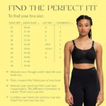 Buy Triumph Wire-Free Sports Bra for Women| Non-Padded Activewear | Breathable Stretch Fabric | Adjustable Straps | Hook and Eye Closure | Workout for Gym Yoga Running Fitness | Black | 32C | Pack of 1 - Image 6