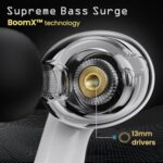 GOBOULT Newly Launched Astra Truly Wireless in Ear Earbuds with 48H Playtime, Built-in App Support, 45ms Low Latency Gaming, Breathing LEDs, 13mm Bass Drivers Ear Buds, Made in India (White Opal)  : Electronics - Image 11