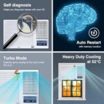 Godrej 1.5 Ton 3 Star, Turbo Mode, Window AC (Copper, Anti Corrosive Blue Fin, AC 1.5T WFC 18UTC3-WWA Window, White)  : Home & Kitchen - Image 4