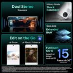 iQOO Z10R 5G (Moonstone, 8GB RAM, 128GB Storage) | 32MP 4K Selfie Camera | Quad-Curved AMOLED Display | Dimensity 7400 Processor with 750K+ AnTuTu   - Image 6