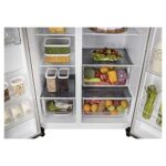LG 655 L Frost-Free Smart Inverter Double Door Side-By-Side Refrigerator (GL-B257HDSY, Dazzle Steel, Express Freeze | Multi Air-Flow)  : Garden & Outdoors - Image 12