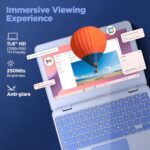 Lenovo {SmartChoice)Chromebook Intel Celeron N4500 (4GB RAM/64GB eMMC 5.1/11.6 Inch (29.46cm)/HD Display/2Wx2 Stereo Speakers/HD Camera/Chrome OS/Blue/1.21Kg), 82UY0014HA  : Electronics - Image 6