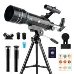 Buy Audavibe Educational 140x Astronomical Telescope with APP | 1000+ Facts on Solar System, Spacesuits, Launchers, Celestial Bodies, etc | AstroReels, Skymap & AR Based Fun Learning (40070) Online at Low Prices in India - 