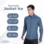 BLUE TYGA Sunscreen Jacket ICE | UPF 50+ sun protection | Cool Rush Technology for instant cooling | Sweat-wicking, anti-microbial fabric | Blocks UVA/UVB rays | Lightweight, all-day freshness.  : Fashion - Image 5