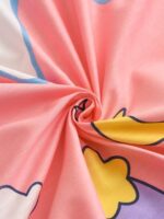 Buy DECOMIZER 300 TC Cotton Wrinkle Free Soft Hypoallergenic Bed Sheet | Cartoon Printed Single Bedsheet for Kids with one Pillow Cover (60x90 Inches/Pink Unicorn) Online at Low Prices in India -  - Image 5