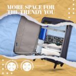 Skybags Rubik Polyester 78 Cms Softsided Large check-in luggage  : Fashion - Image 5