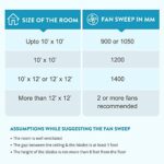 Bajaj Maxima 600 MM Ceiling Fan | High Speed | Double Ball Bearing | Quick-start High Torque Motor | 2-Yr Warranty 【Brown】  : Car & Motorbike - Image 7