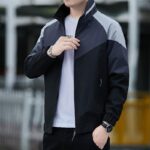 Buy MIA FASHION Mens Jackets for Summer, Lightweight Windcheater Jacket, Full Sleeves, Regular Fit, Stylish Stand Collar, Zipper Closure - Image 2