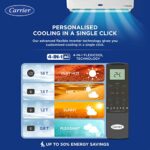 Carrier 1.5 Ton 3 Star AI Flexicool Inverter Split AC (Copper, Convertible 4-in-1 Cooling,High Density Filter, Auto Cleanser, 2023 Model,ESTER Exi - CAI18ER3R32F0,White)  : Home & Kitchen - Image 7