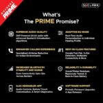 boAt Rockerz 150 Pro Bluetooth Neckband in Ear Earphones w/ 150hrs Playback, Dual EQ Modes, Crystal Bionic Sound by HiFi DSP 5, AI-ENx Technology, Dual Pairing,Beast Mode,ASAP Charge(Black)  : Electronics - Image 2