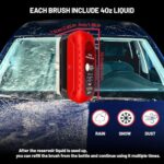 MOKRUSH Automotive Oil Film Cleaning Brush, Glass Cleaning Board, Car Glass Oil Film Removal Cleaner, Powerful Windshield Cleaner & Oil Film Remover, Enhance Visual Effect of Windshield (1)  : Car & Motorbike - Image 3