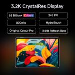 Xiaomi Pad 7 |Qualcomm Snapdragon 7+ Gen 3 |28.35cm(11.16") Display |12GB, 256GB |3.2K CrystalRes Display |HyperOS 2 |68 Billion+ Colours |Dolby Vision Atmos |Quad Speakers |Wi-Fi 6e |Graphite Grey  : Electronics - Image 3