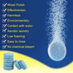 HSR Car Accessories 20PCS/1Set Car Wiper Detergent Effervescent Tablets Washer Auto Windshield Cleaner Glass Wash Cleaning Compact Concentrated Tools (20)  : Car & Motorbike - Image 2