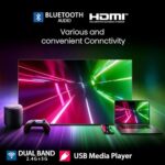 TOSHIBA 126 cm (50 inches) C450ME Series 4K Ultra HD Smart QLED TV 50C450ME (Silver)  : Electronics - Image 14