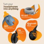Noise Two Wireless On Ear Headphones with 50 Hours Playtime, Low Latency(up to 40ms), 4 Play Modes, Dual Pairing, BT v5.3 (Serene Blue)  : Electronics - Image 5