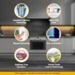 Whirlpool 184 L 3 Star Direct-Cool Single Door Refrigerator (205 WDE CLS 3S SAPPHIRE BLUE-Z, Blue, 2023 Model)  : Home & Kitchen - Image 4