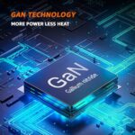  Basics 45W Dual Type C PD Adapter | Ultra Fast GaN Technology | Laptop Charger | 9 Layers Circuit Protection | BIS Certified (White)  : Computers & Accessories - Image 3