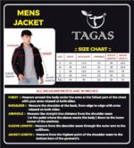 Buy TAGAS Men's Regular Jacket Fit For Casual Wear | Low-Cut Standing Collar | Full Sleeve | Latest Stylish Jacket For Men |Regular Fit Zip-Up Casual jacket| bomber jacket for men(MJ-9015) (M, NAVY) - Image 6