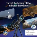 Audavibe Educational 40050 Astronomical Telescope with APP | 1000+ Facts on Solar System, Spacesuits, Launchers, Celestial Bodies, etc | AstroReels, Skymap & AR Based Fun Learning  : Electronics - Image 7